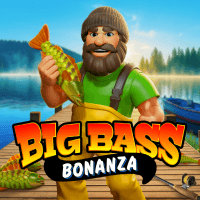 Portada del juego de casino Big Bass Bonanza