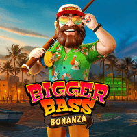 Portada del juego de casino Bigger Bass Bonanza