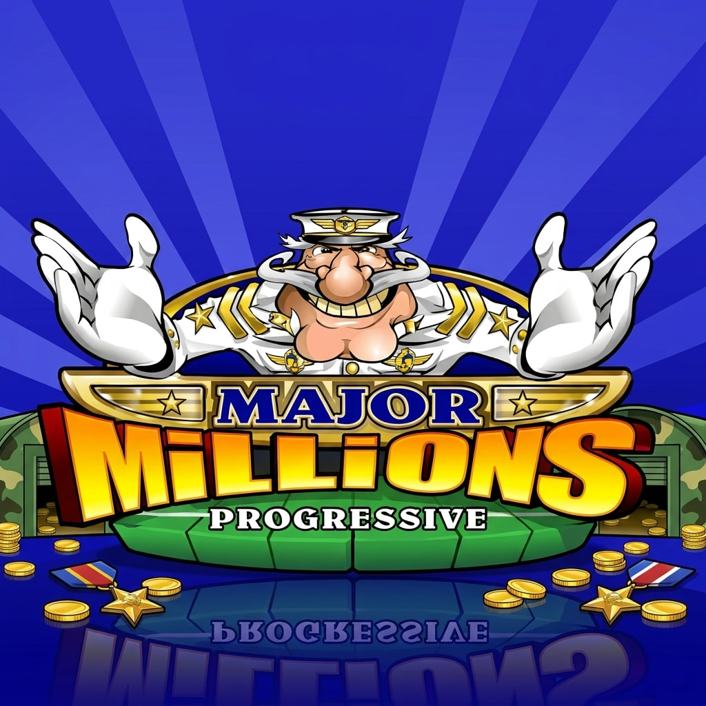 Portada del juego de casino Major Millions