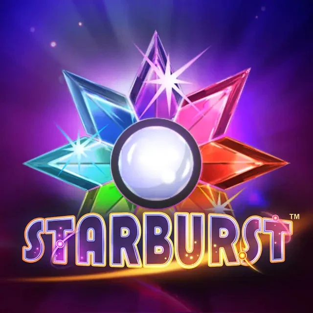 Portada del juego de casino Starburst