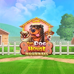 Portada del juego de casino The Dog House Megaways